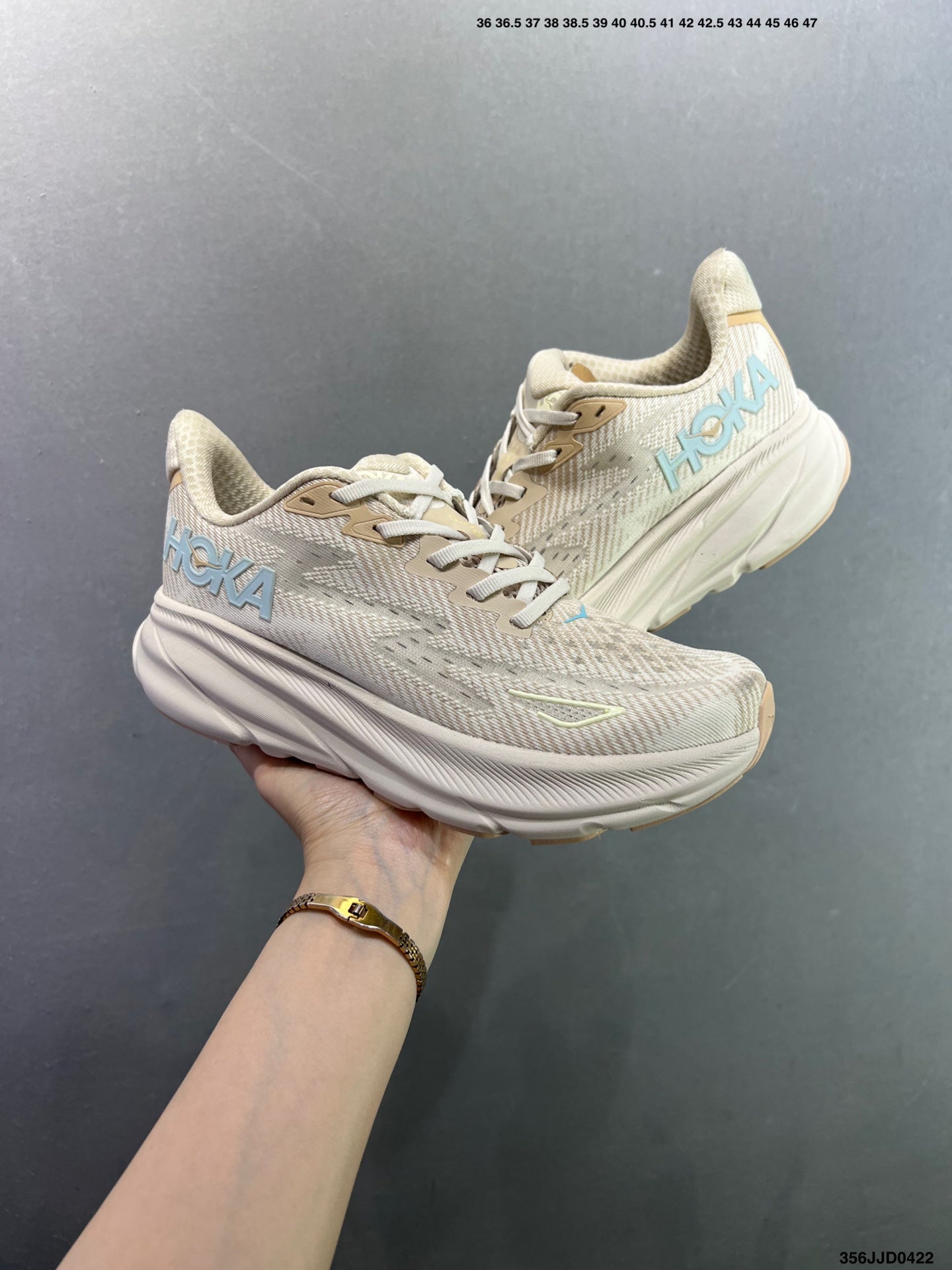 HOKA ONE ONE Clifton 9 Road Running Shoes-356JJD0422 -5