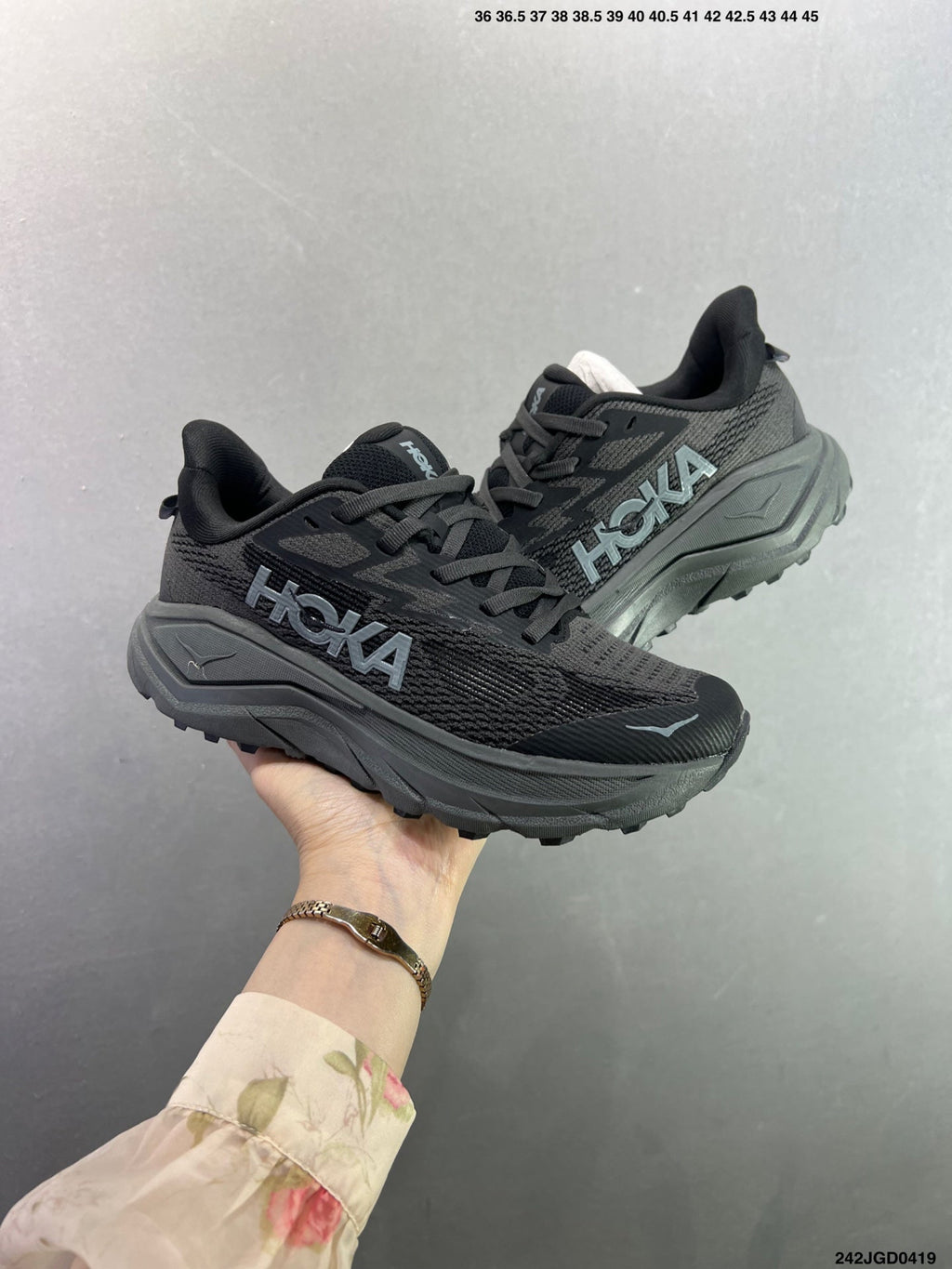 HOKA CHALLENGER 8 Lightweight Lace-Up Cushioning Non-Slip Wear-Resistant Low-Top Running Shoes--1168716/JDT-1