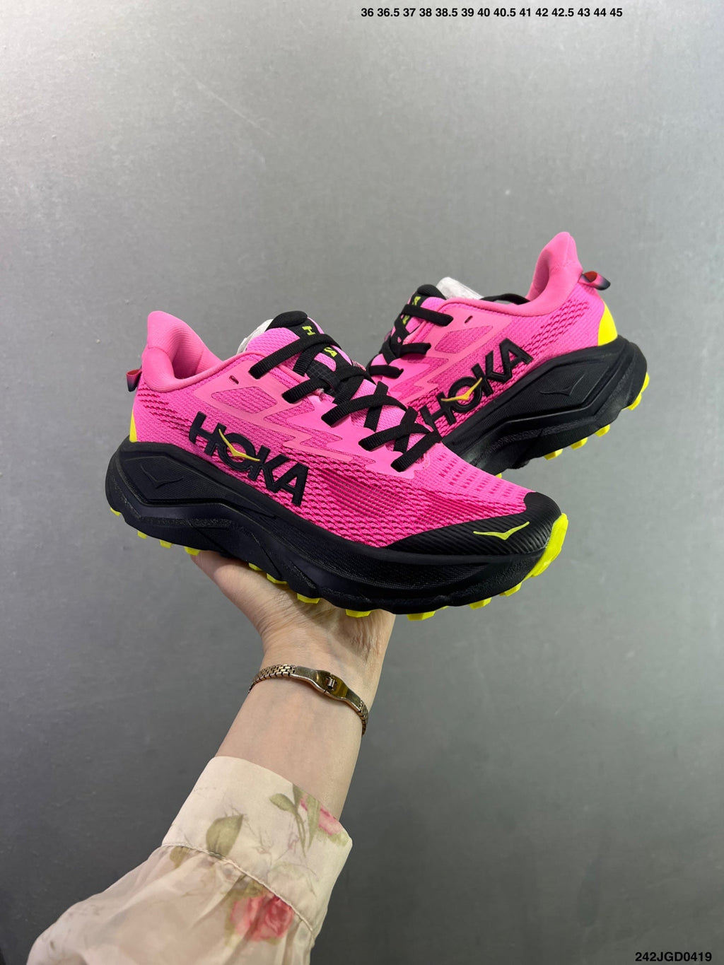 HOKA CHALLENGER 8 Lightweight Lace-Up Cushioning Non-Slip Wear-Resistant Low-Top Running Shoes--1168716/JDT-3