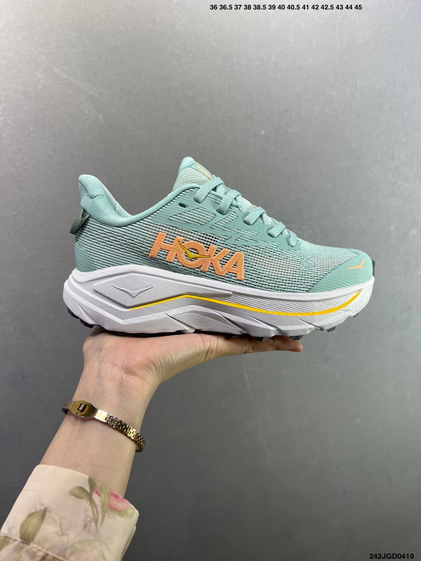 HOKA CHALLENGER 8 Lightweight Lace-Up Cushioning Non-Slip Wear-Resistant Low-Top Running Shoes--1168716/JDT-4