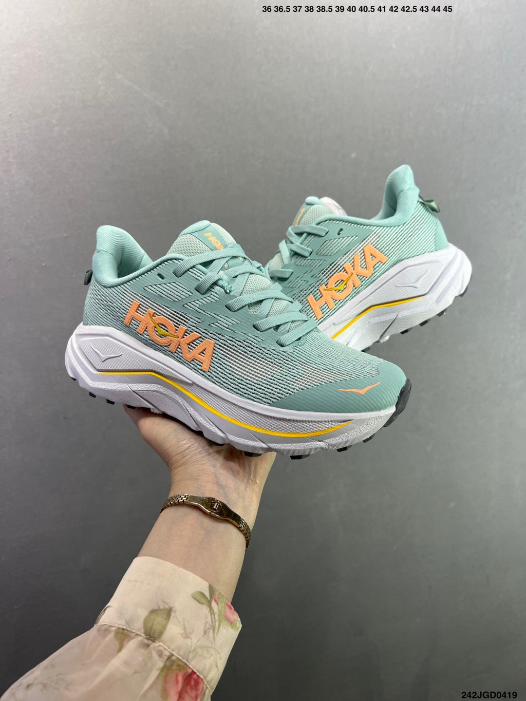 HOKA CHALLENGER 8 Lightweight Lace-Up Cushioning Non-Slip Wear-Resistant Low-Top Running Shoes--1168716/JDT-4