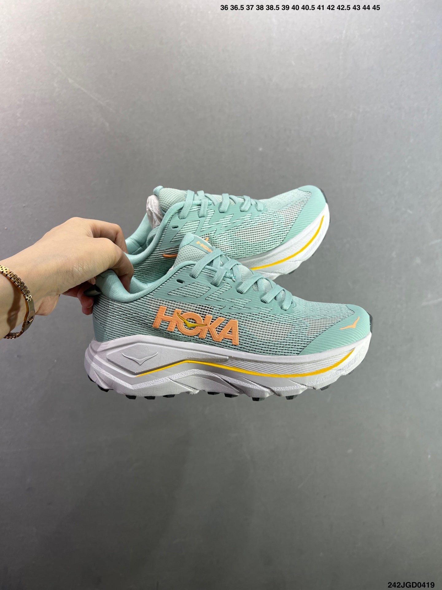 HOKA CHALLENGER 8 Lightweight Lace-Up Cushioning Non-Slip Wear-Resistant Low-Top Running Shoes--1168716/JDT-4