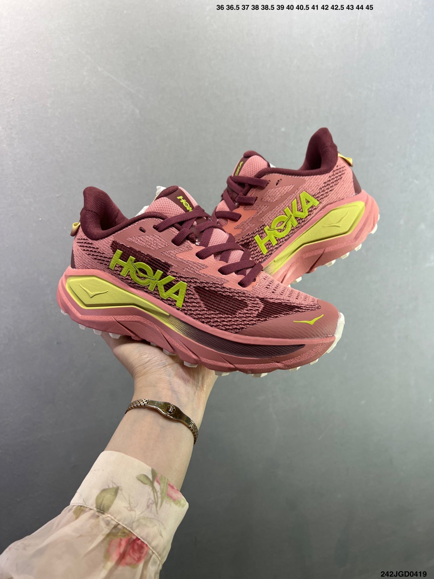 HOKA CHALLENGER 8 Lightweight Lace-Up Cushioning Non-Slip Wear-Resistant Low-Top Running Shoes--1168716/JDT-7