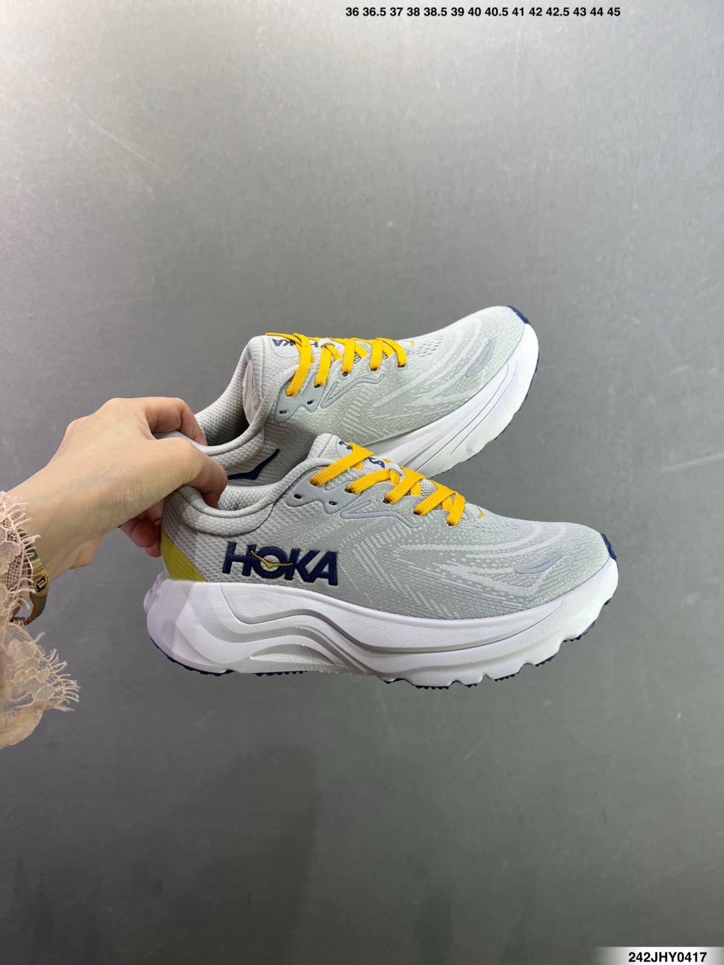 Hoka One One M ARAHI 8 WIDE Ultra-Lightweight Thick Sole Running Shoes--1168710/SSTC-2