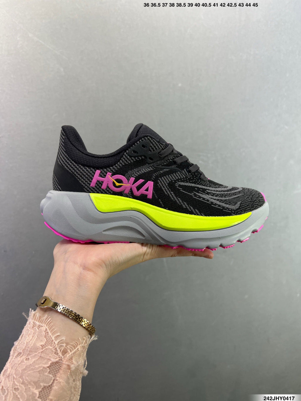 Hoka One One M ARAHI 8 WIDE Ultra-Lightweight Thick Sole Running Shoes--1168710/SSTC-11