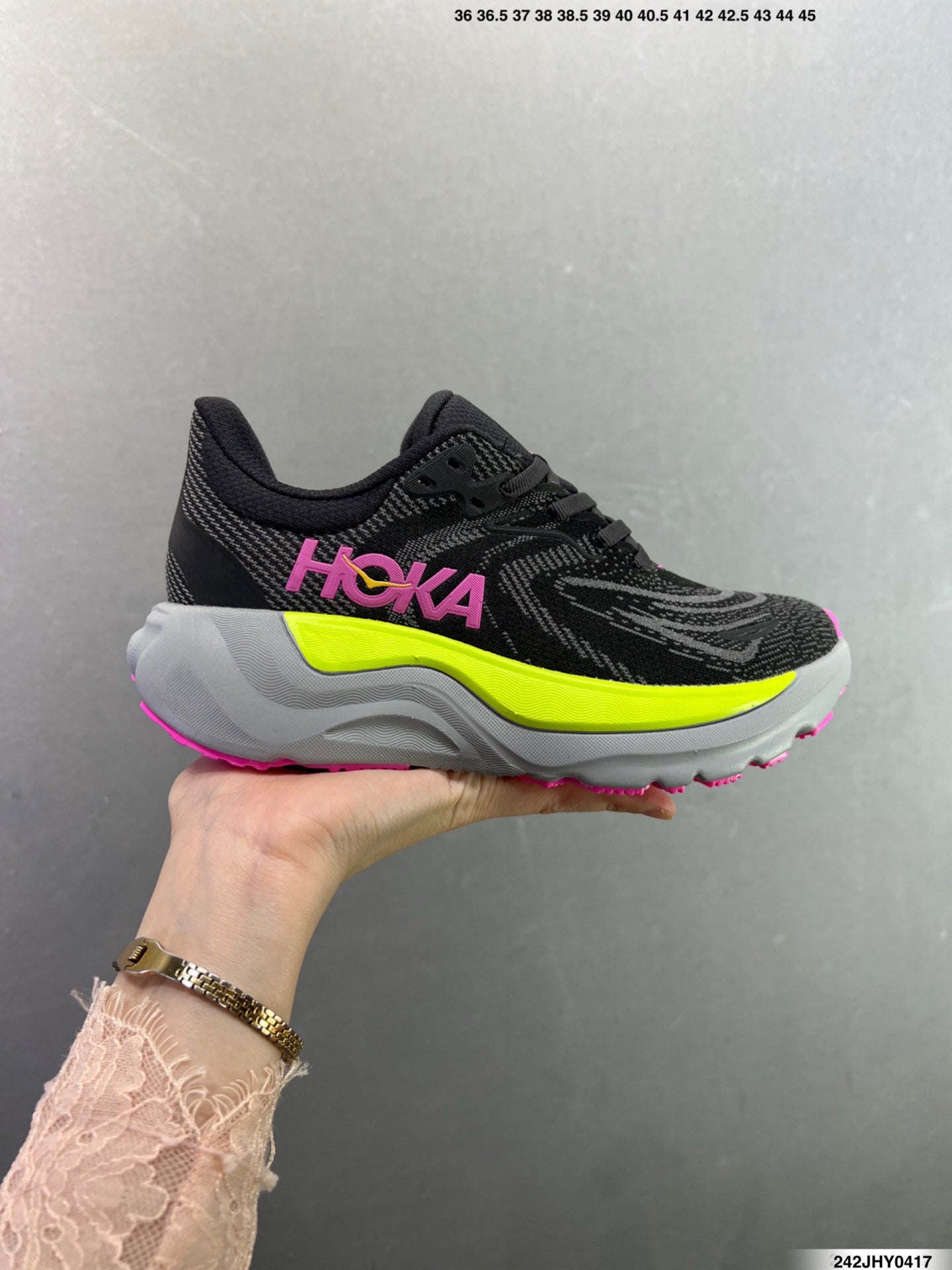 Hoka One One M ARAHI 8 WIDE Ultra-Lightweight Thick Sole Running Shoes--1168710/SSTC-11