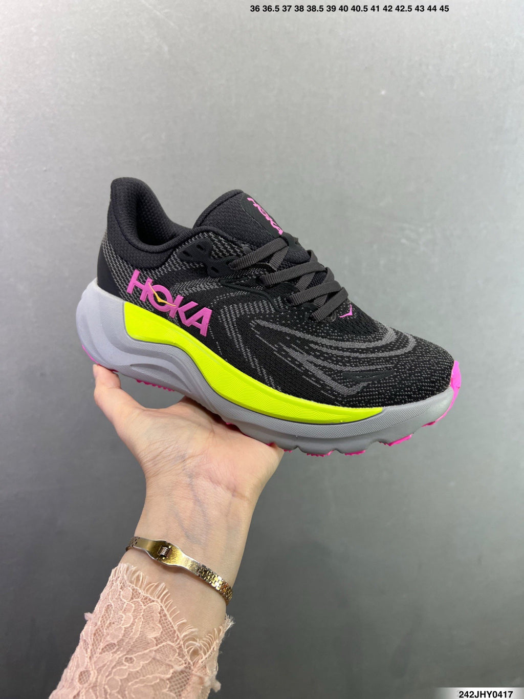 Hoka One One M ARAHI 8 WIDE Ultra-Lightweight Thick Sole Running Shoes--1168710/SSTC-11