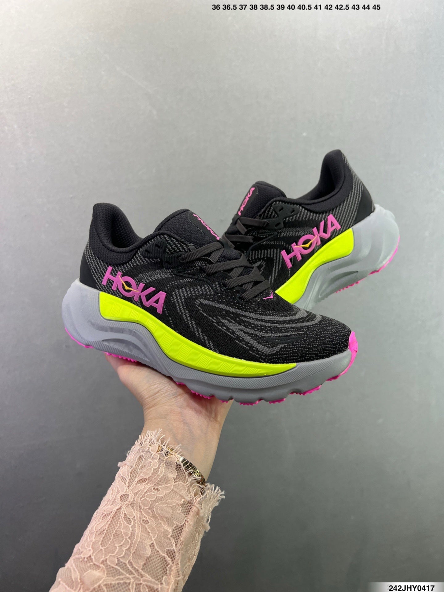 Hoka One One M ARAHI 8 WIDE Ultra-Lightweight Thick Sole Running Shoes--1168710/SSTC-11