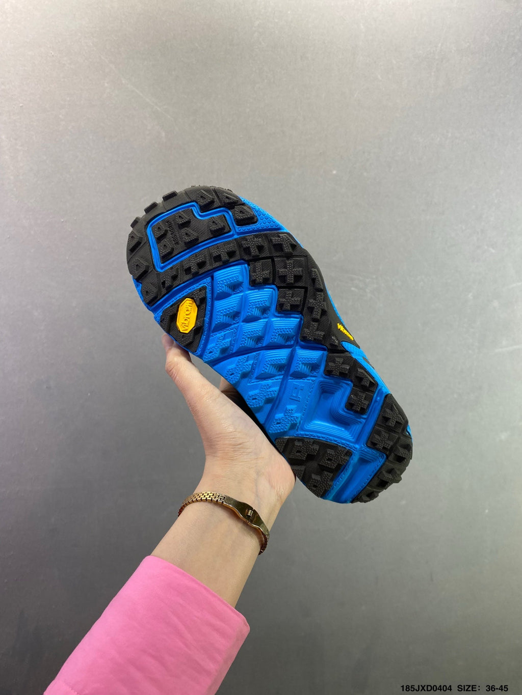HOKA ONE ONE VIBRAM TOR TRAFA Comfortable, Non-Slip, Breathable Outdoor Trail Running Shoes--1016311