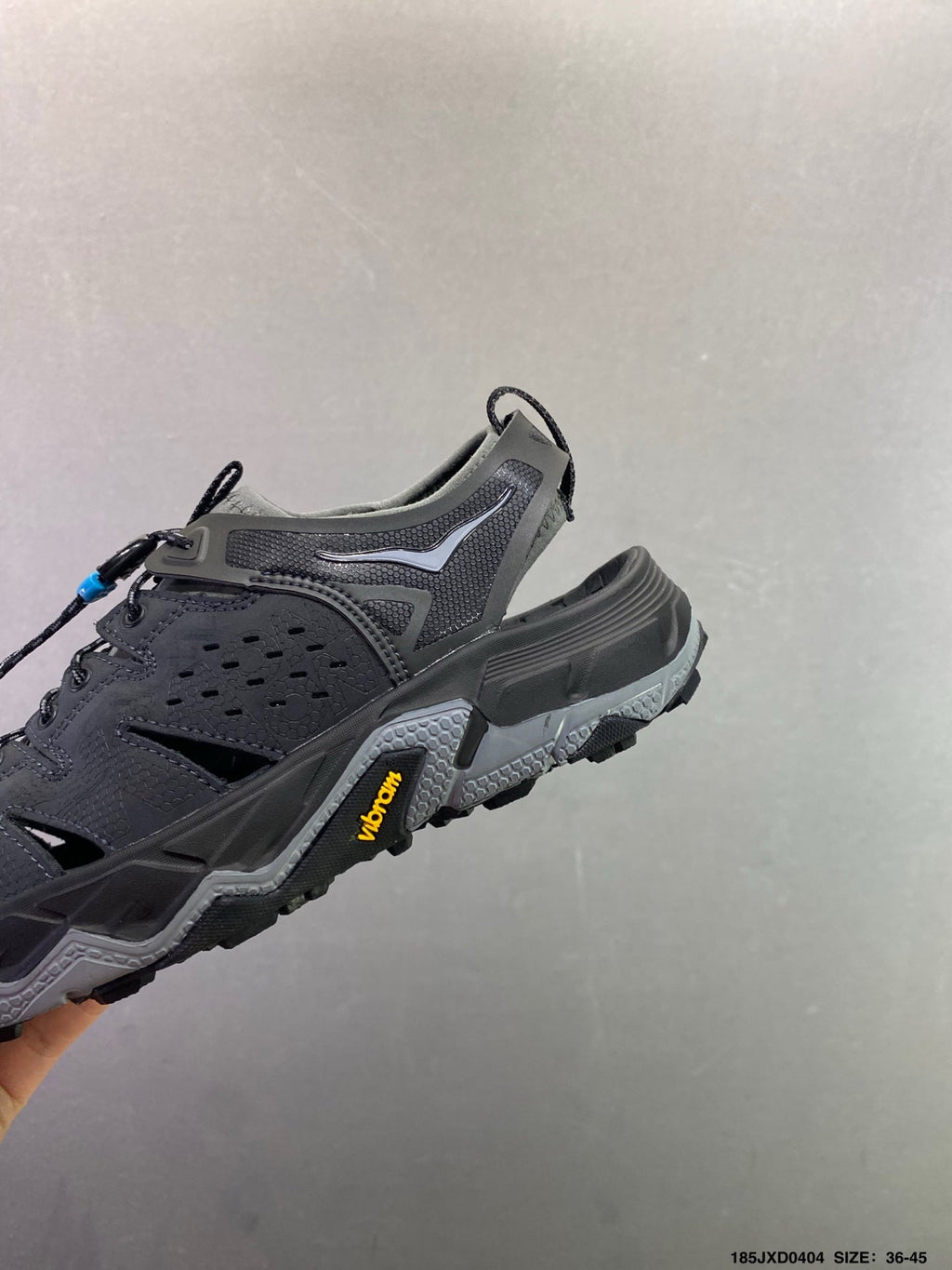 HOKA ONE ONE VIBRAM TOR TRAFA Comfortable, Non-Slip, Breathable Outdoor Trail Running Shoes--1016311-1