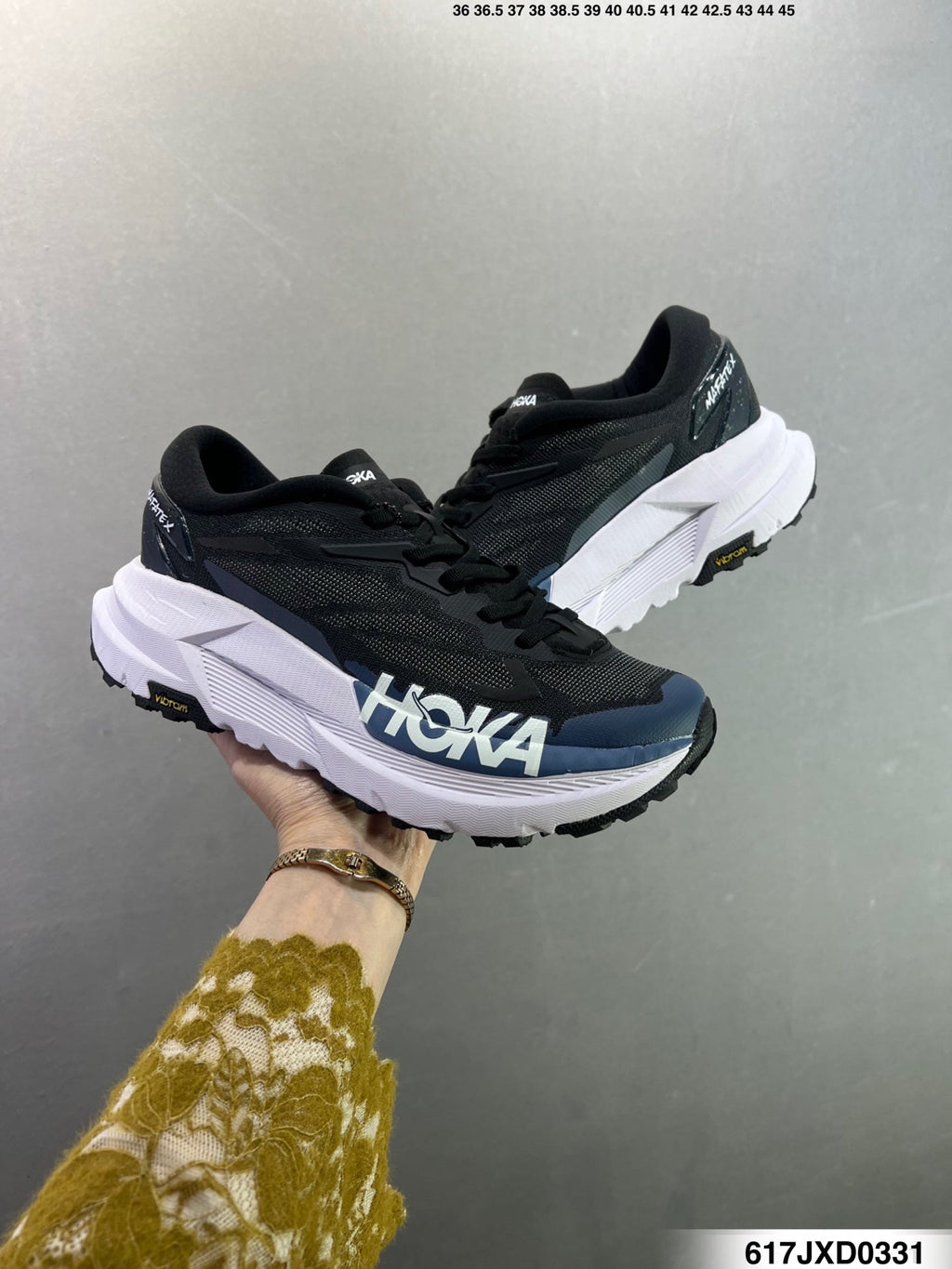 Hoka Mafate X Limited Edition Ultra-Lightweight Thick Sole Mountain Running Shoes--1175208-1