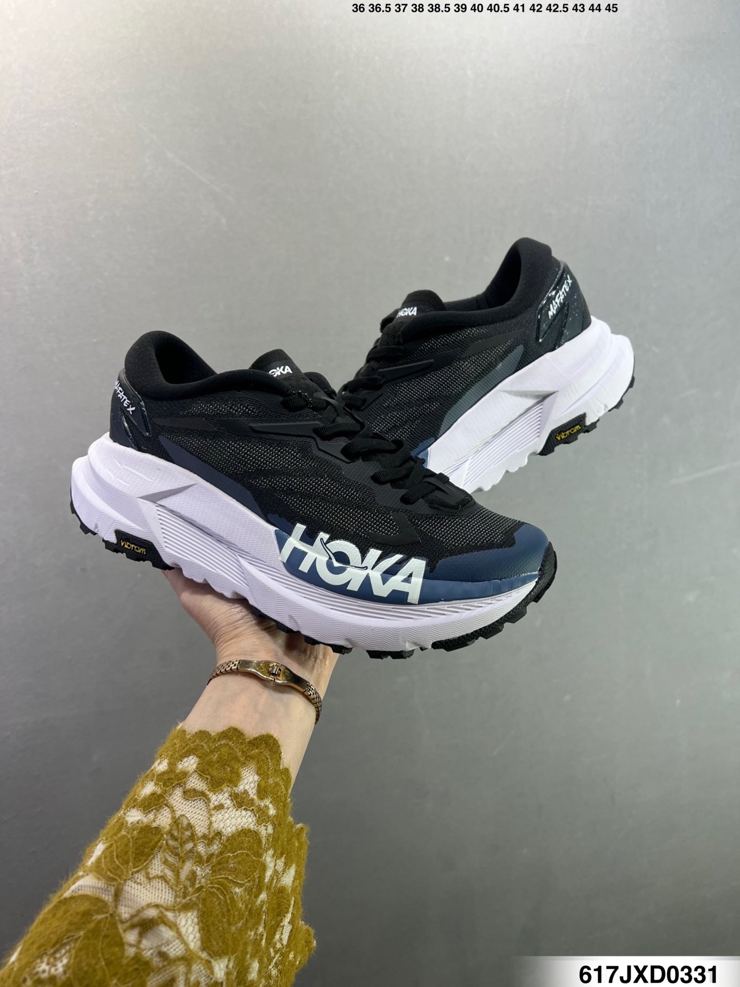 Hoka Mafate X Limited Edition Ultra-Lightweight Thick Sole Mountain Running Shoes--1175208-1