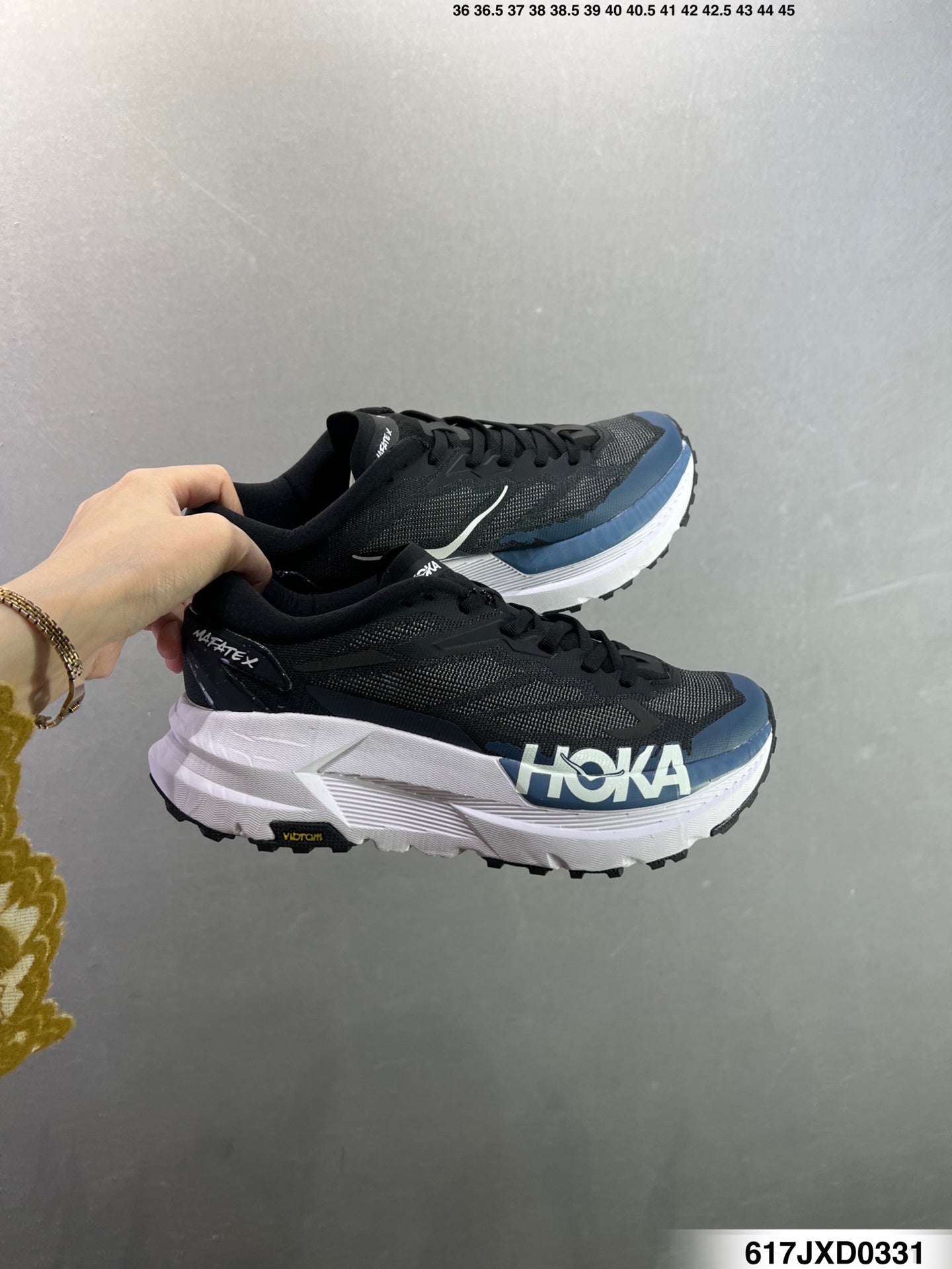 Hoka Mafate X Limited Edition Ultra-Lightweight Thick Sole Mountain Running Shoes--1175208-1
