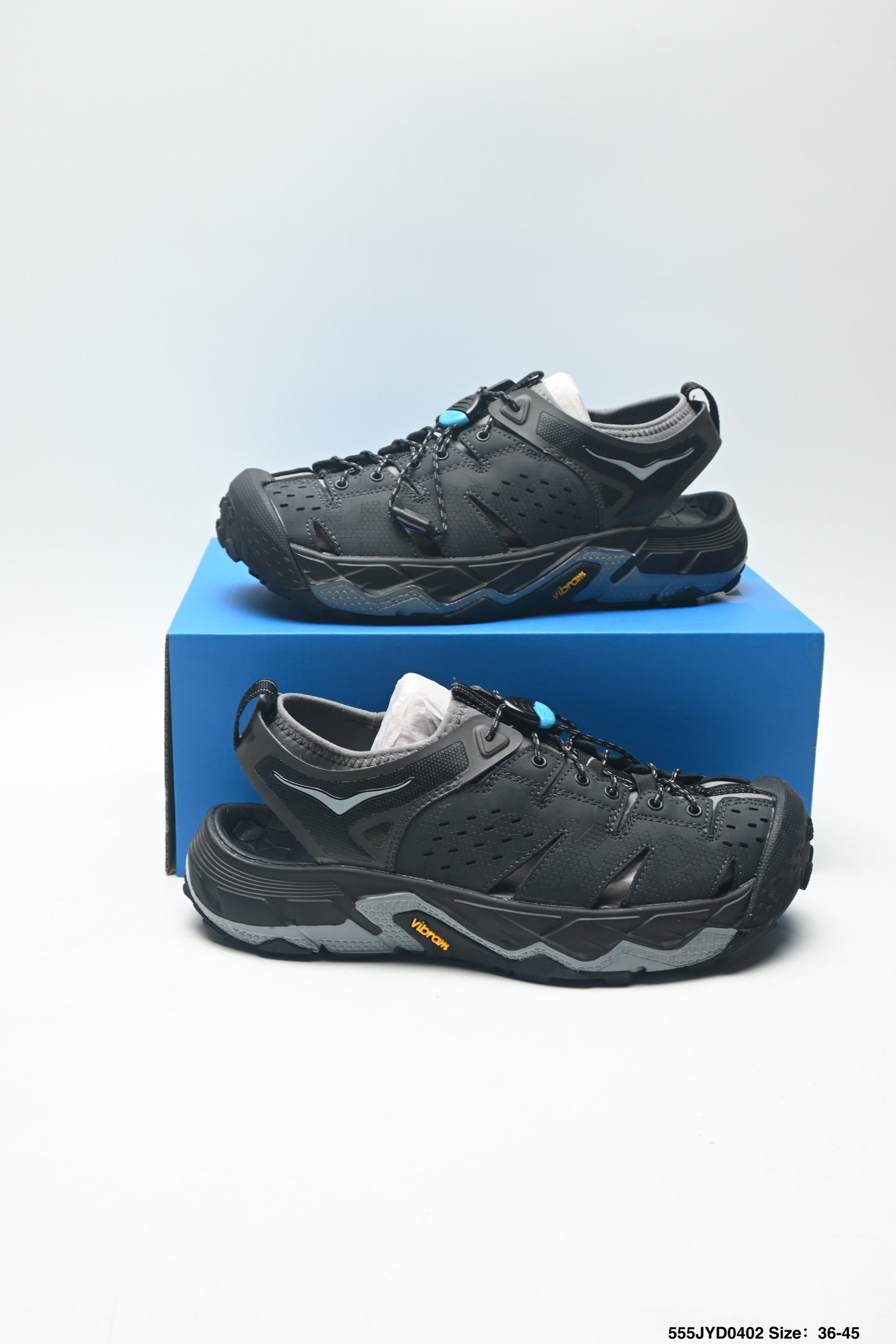 HOKA ONE ONE VIBRAM TOR TRAFA Mountain Creek Crossing Shoes--1016311-1