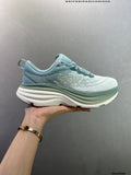 HOKA ONE ONE Bondi 8 Low Thick Sole Lightweight Casual Running Shoes --1127953 -1