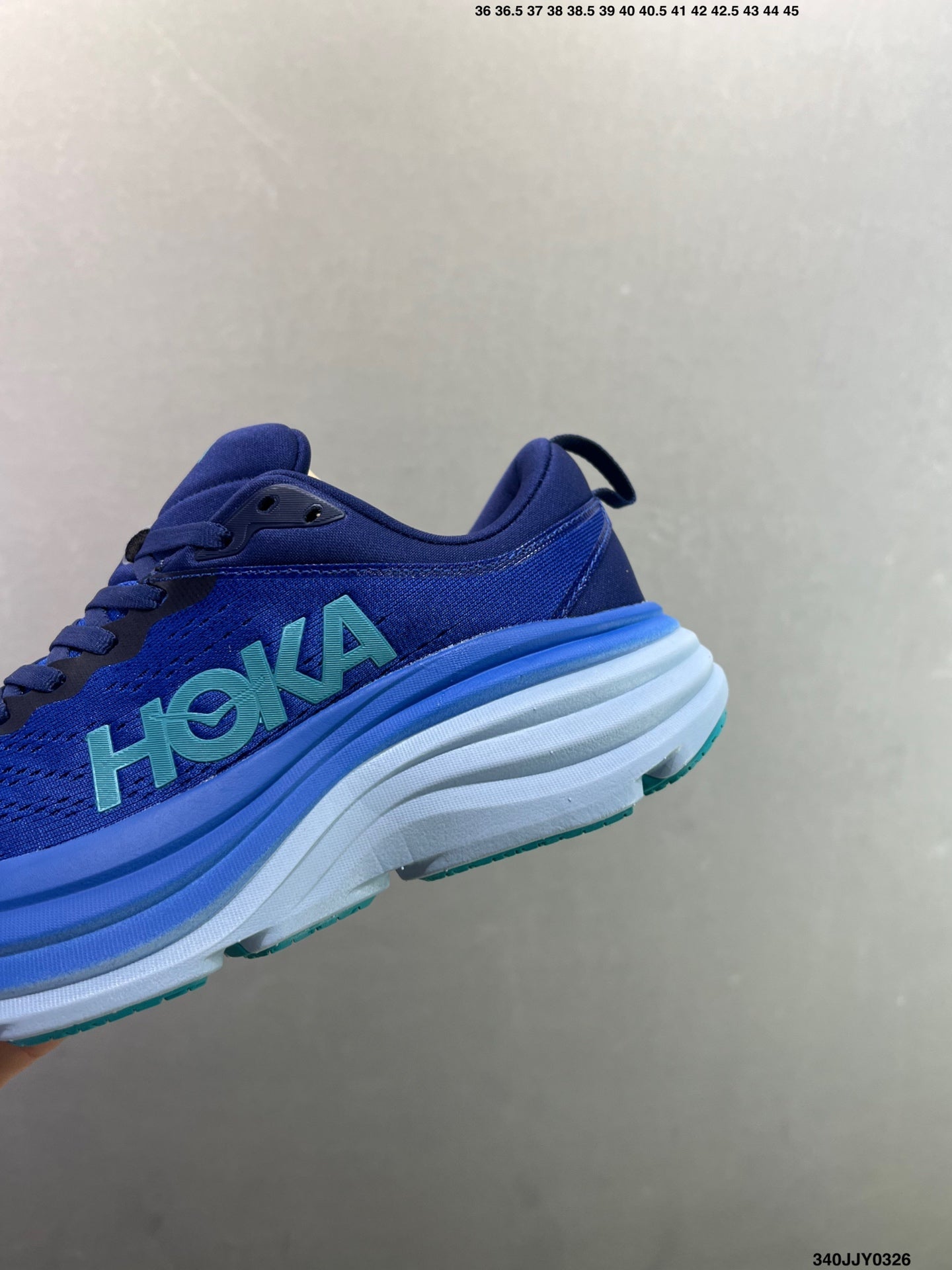 HOKA ONE ONE Bondi 8 Low Thick Sole Lightweight Casual Running Shoes --1127953 -4