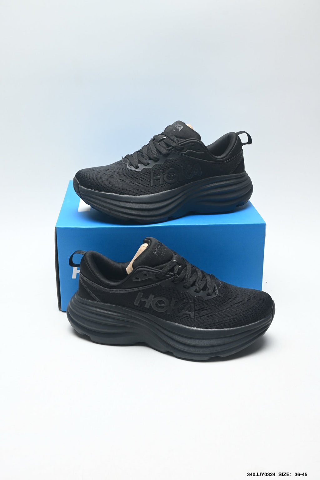 HOKA ONE ONE Bondi 8 Low Thick Sole Lightweight Casual Running Shoes --1127953 -6